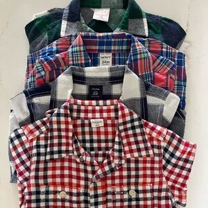 Long sleeve button down bundle 18-24 months